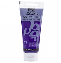 Acrylic hv - studio - 100ml - dark cobalt violet