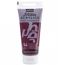 Acrylique hv - studio - 100ml - cramoisi d'alizarine