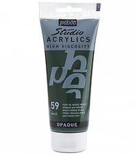 Acrylique hv - studio - 100ml - vert de vessie