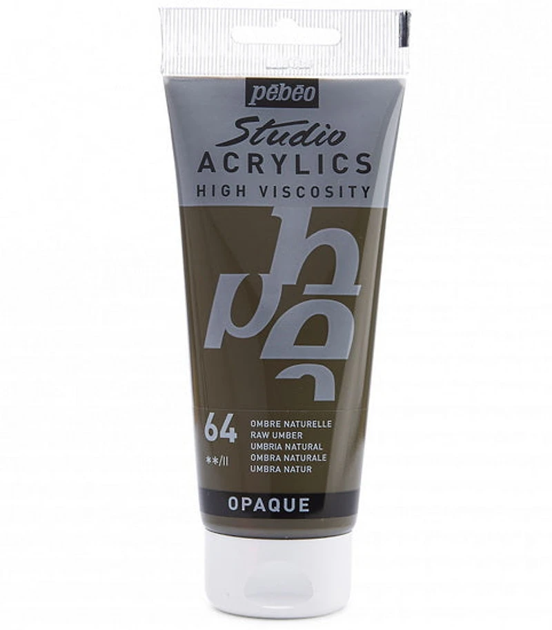 Acrylic hv - studio - 100ml - raw umber