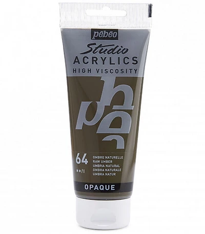 Acrylique hv - studio - 100ml - terre d'ombre naturelle