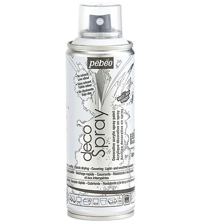 Acrylique aérosol - décospray - 200ml