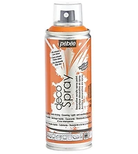 Acrylique aérosol - décospray - 200ml - mandarine mat