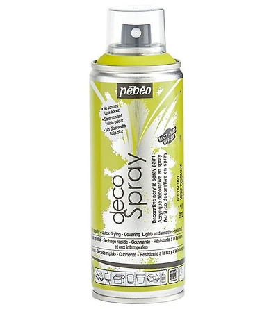Acrylique aérosol - décospray - 200ml - pistache mat