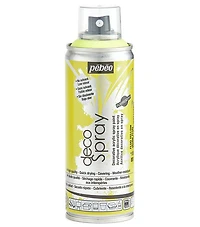 Acrylic spray - décospray - 200ml - fluo yellow