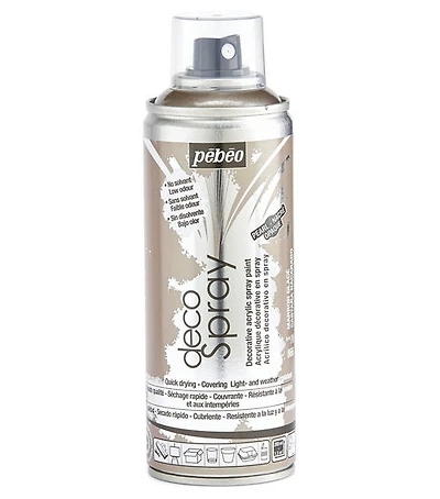 Acrylique aérosol - décospray - 200ml - marron glacé