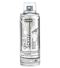 Acrylic spray - décospray - 200ml - chrome silver