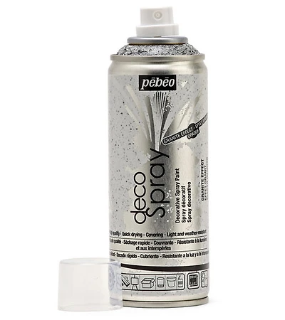 Acrylic spray - décospray - 200ml - granite effect