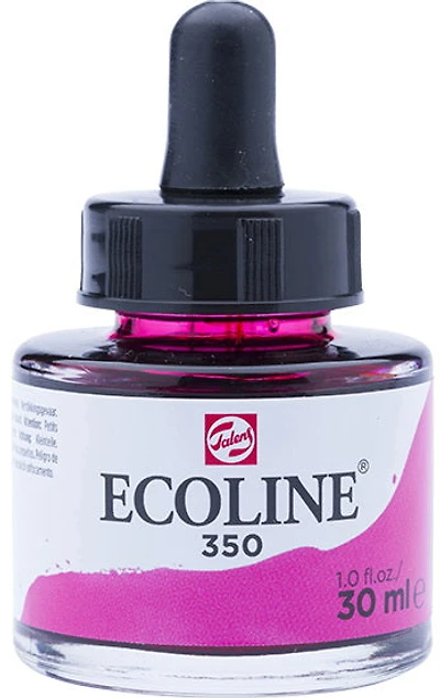 Encre aquarelle ecoline fuchsia - 30ml