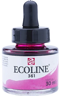 Encre aquarelle ecoline rose clair - 30ml