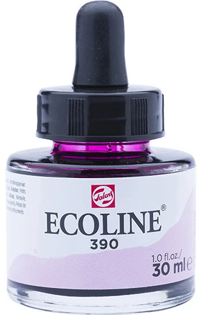 Encre aquarelle ecoline rose pastel - 30ml