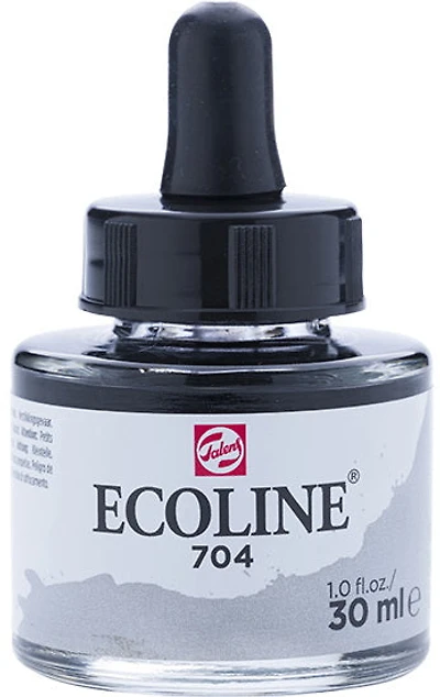 Encre aquarelle ecoline gris - 30ml