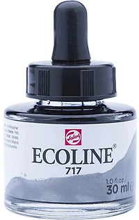 Encre aquarelle ecoline gris froid - 30ml