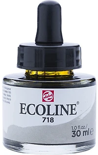 Encre aquarelle ecoline gris chaud - 30ml
