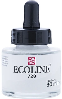 Encre aquarelle ecoline gris chaud clair - 30ml