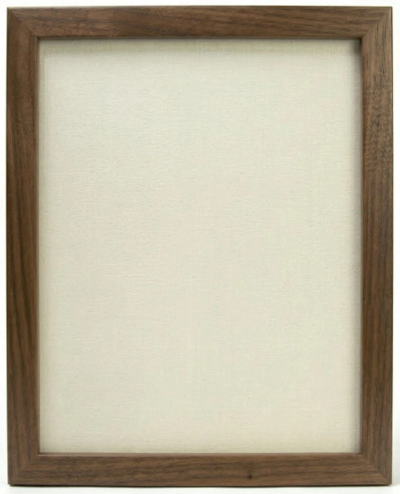 Floating picture frame 11x14 walnut