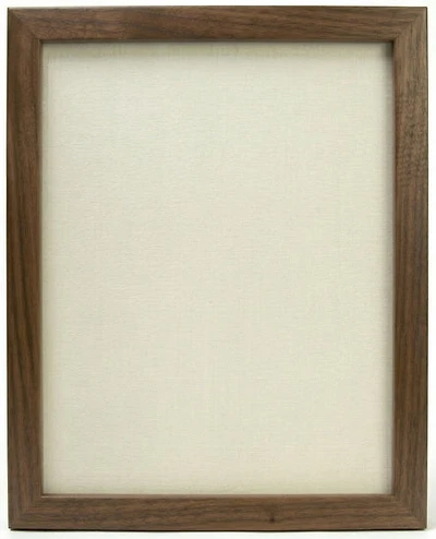Floating picture frame 11x14  walnut
