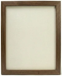 Floating picture frame 11x14  walnut