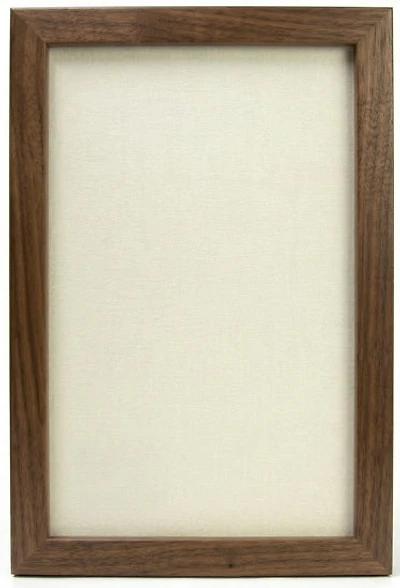 Floating picture frame 12x18  walnut