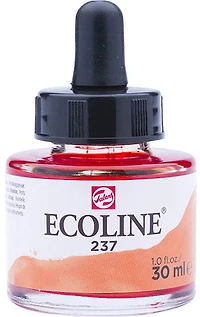 Encre aquarelle ecoline orange foncé - 30ml
