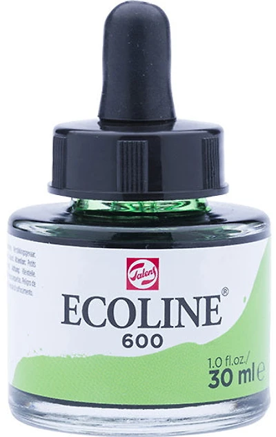 Encre aquarelle ecoline vert - 30ml