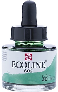 Encre aquarelle ecoline vert foncé - 30ml