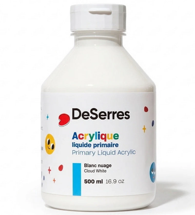 Acrylique liquide primaire blanc nuage