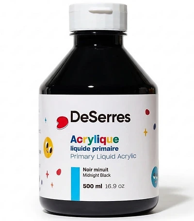 Acrylique liquide primaire noir minuit