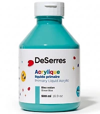 Acrylique liquide primaire bleu ocean - 500ml