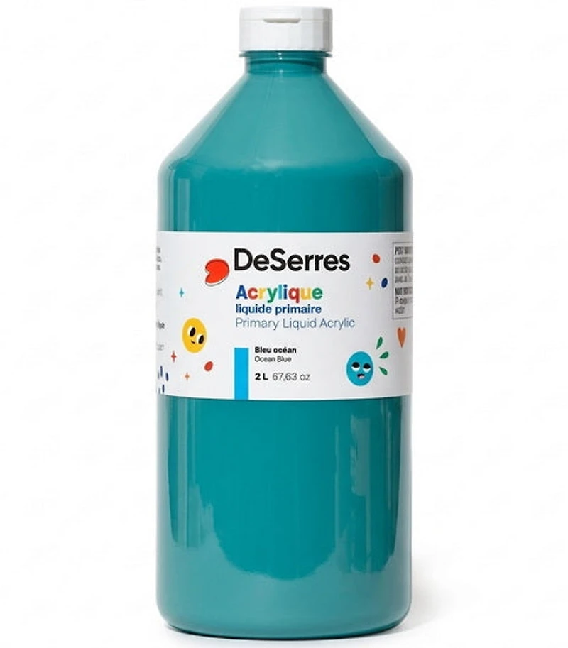 Primary Liquid Acrylic Ocean Blue- 2l