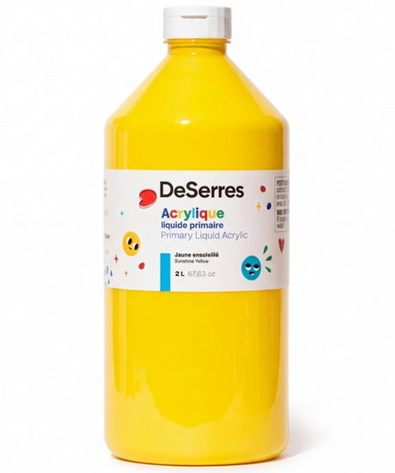 Primary Liquid Acrylic Sunshine Yellow- 2l