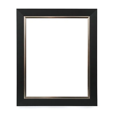 Recyclo™ Eco-Friendly Frame - Black & Silver, 1 5/8 in