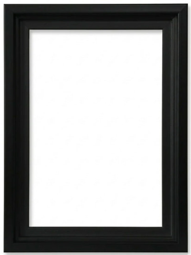 Cadre flottant noir - 18x24po