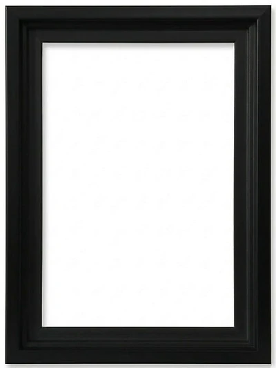 Cadre flottant noir - 18x24po
