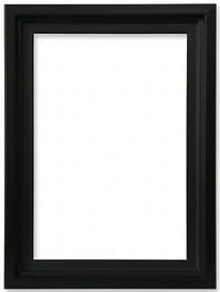 Cadre flottant noir - 18x24po