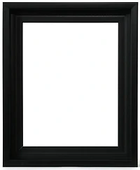 Cadre flottant galerie - noir - 18x24 po