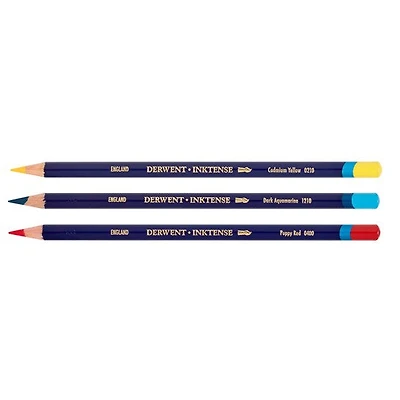 Crayon hydrosoluble Inktense bleu profond