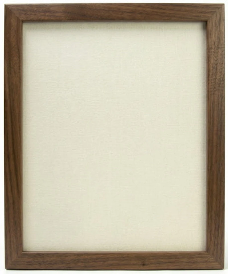Floating picture frame 13x16 walnut