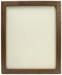 Floating picture frame 13x16  walnut