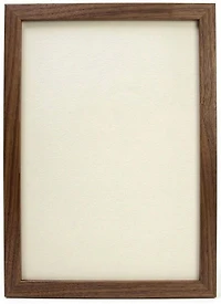 Floating picture frame 14x20  walnut