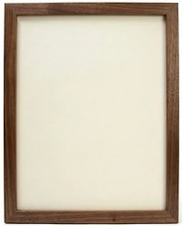 Floating picture frame 16x20 walnut