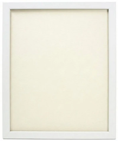 CADRE PHOTO ENTRE 2 VITRES Blanc X