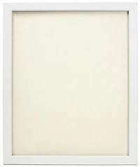 CADRE PHOTO ENTRE 2 VITRES Blanc 11 X 14
