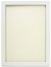 Floating picture frame 12x18 white