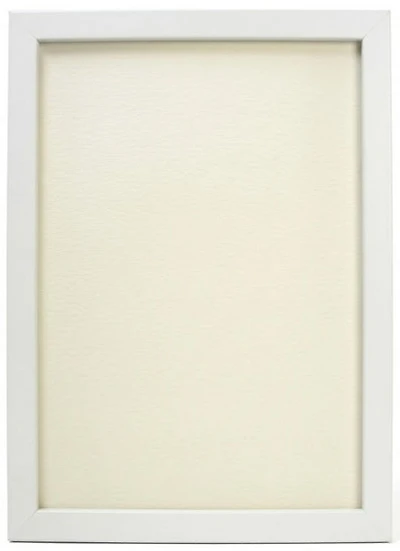 Floating picture frame 14x20  white