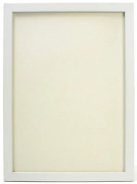Floating picture frame 18x24 white