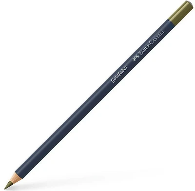 Crayon de couleur goldfaber vert olive jaunâtre
