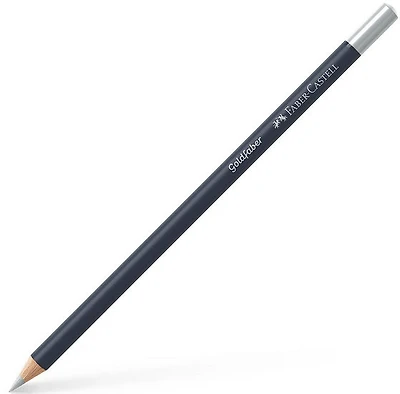 Crayon de couleur goldfaber argent