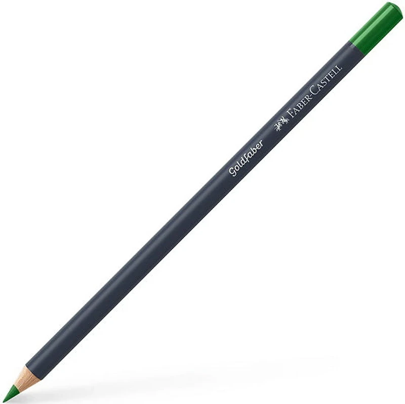 Crayon de couleur goldfaber vert permanent