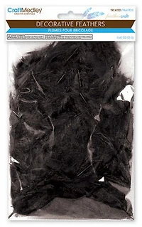 Feathers - black - 12gr